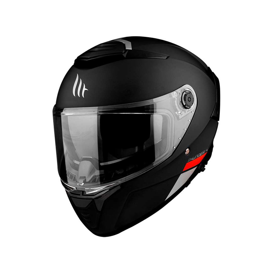 MT HELMETS THUNDER 4 SV SOLID A1 MATT BLACK - Yolda yeni tərz!